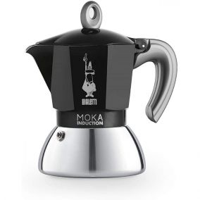 Bialetti Moka Induction 2 filiżanki czarny NOWY - UŻYWANY…