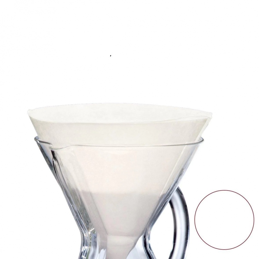 Filtry Chemex 4–13 filiżanek, białe, 100 szt.