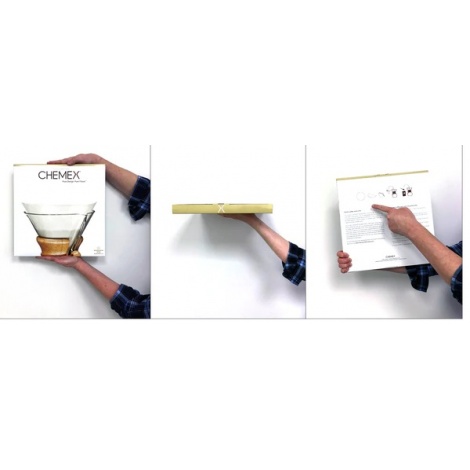 Filtry Chemex 4–13 filiżanek, białe, 100 szt.