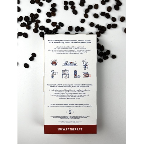Kapsułki Father's Coffee – Brazylia Cafeina Natural