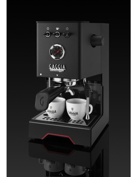 Ekspres kolbowy Gaggia Classic Up, czarny