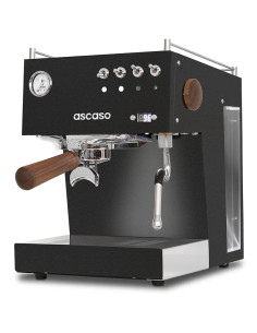 Ekspres do kawy Espresso Ascaso Steel UNO PID, czarny z drewnianymi elementami 2