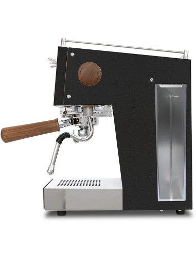 Ekspres do kawy Espresso Ascaso Steel UNO PID, czarny z drewnianymi elementami