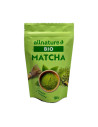 Ekologiczna sproszkowana zielona herbata matcha do napojów, latte, smoothie i deserów. Opakowanie 100 g.