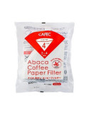Filtry papierowe Cafec Abaca w rozmiarach 2-4