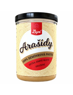 Lepé Pasta/masło orzechowe 100% 400 g – drobno zmielone,…