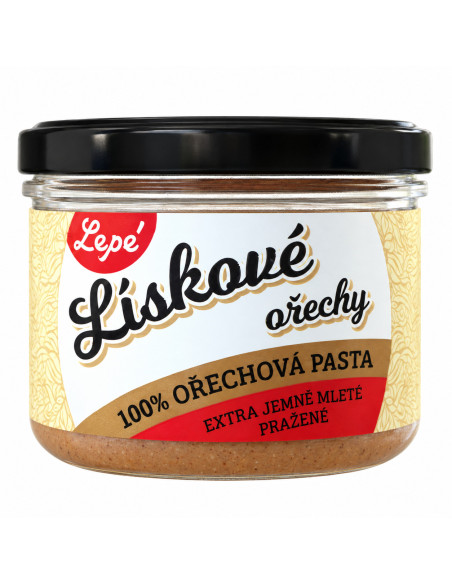 Pasta z orzechów laskowych Lepé 200 g – 100% orzechów…