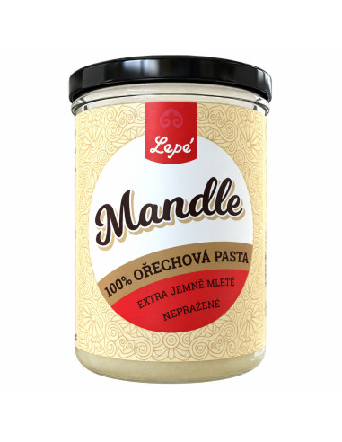 Lepé Masło migdałowe 400 g – w 100% naturalna pasta…