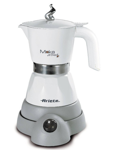 Kawiarka elektryczna Ariete Moka Aroma 1358/10, biała