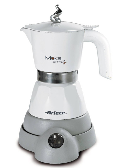 Kawiarka elektryczna Ariete Moka Aroma 1358/10, biała