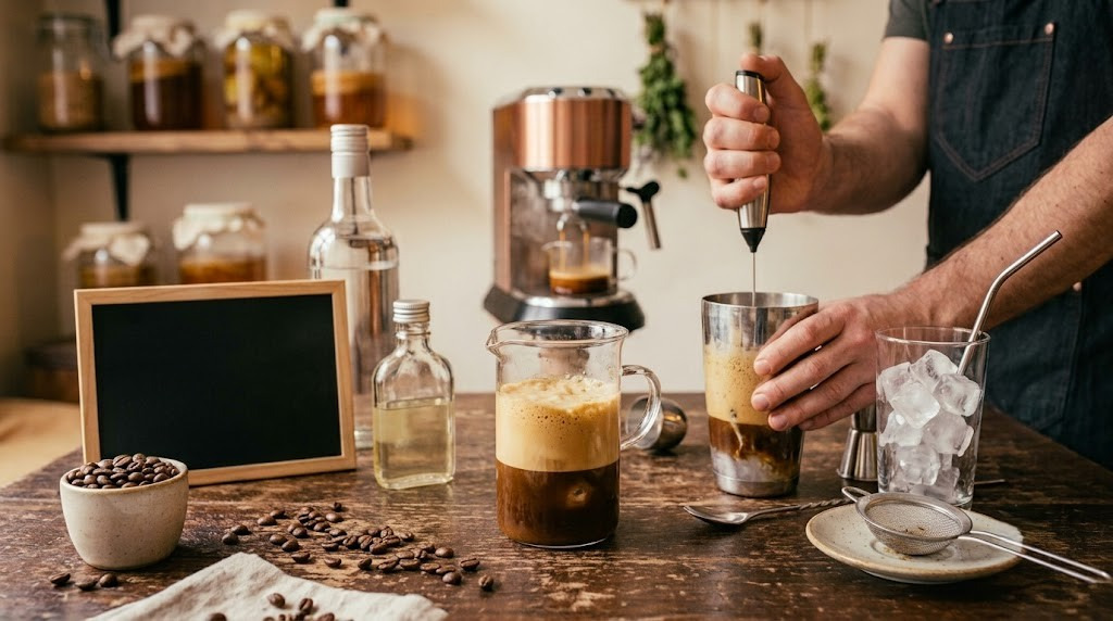 Przygotowanie kawy Freddo Espresso